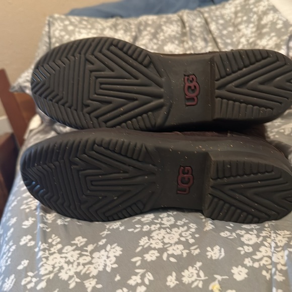 UGG Waterproof Thomson 1005268 Brown Suede Boots Women's 9 - Picture 2 of 6